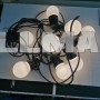 Гирлянда шарик матовый от сети 4m 20led тёплый-бёлый